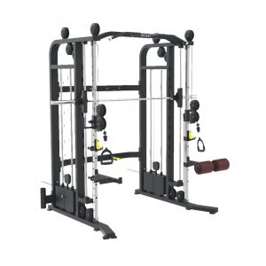 BX93B - Smith with Functional Trainer Squat Rack 3 in One